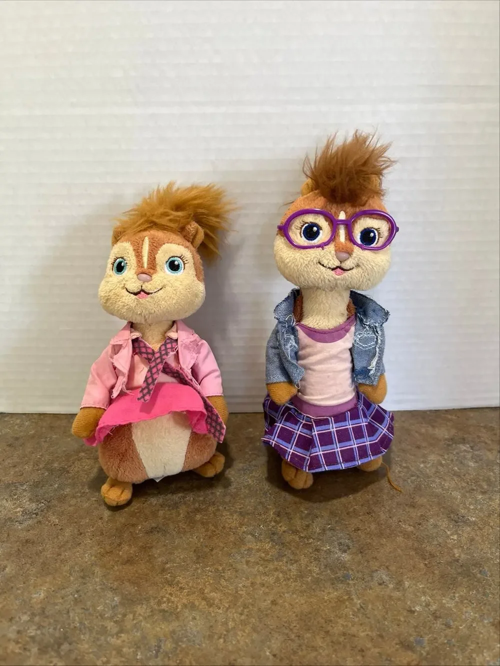 ty Chipettes Alvin & the Chipmunks Britany & Jeanette retired collectibles 2010